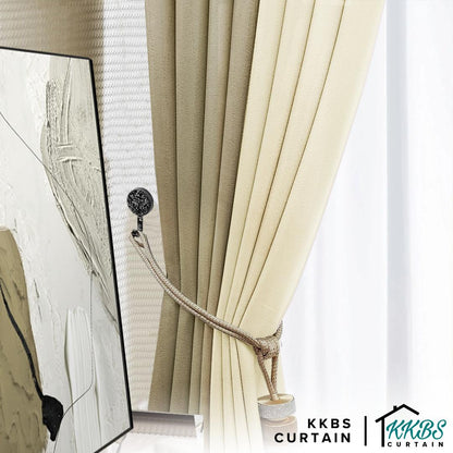 Benica 100% Blackout Curtain Ready Made