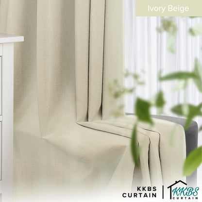 Benica 100% Blackout Curtain Ready Made