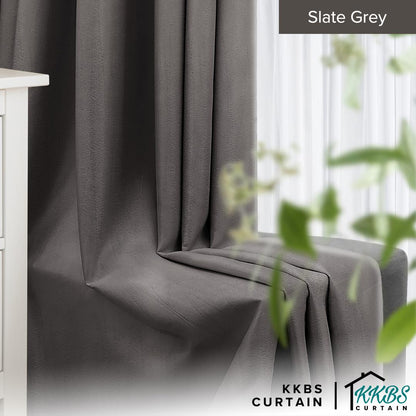 Benica 100% Blackout Curtain Ready Made