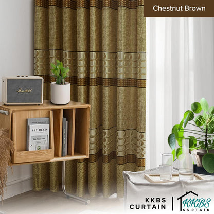 Richia Semi Blackout Curtain Ready Made