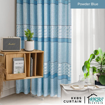 Richia Semi Blackout Curtain Ready Made