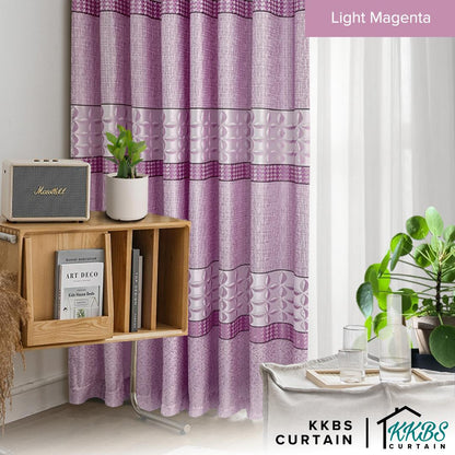 Richia Semi Blackout Curtain Ready Made