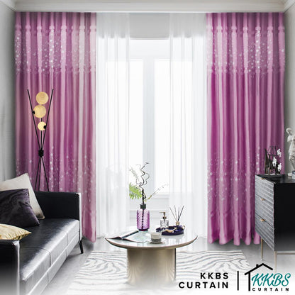 Lavinia Semi Blackout Curtain Ready Made