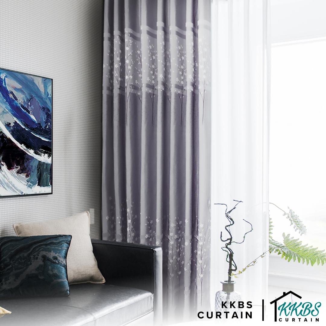 Lavinia Semi Blackout Curtain Ready Made