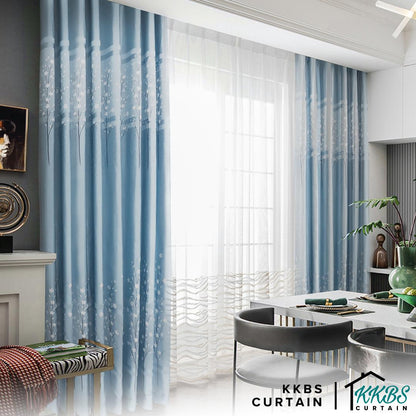 Lavinia Semi Blackout Curtain Ready Made