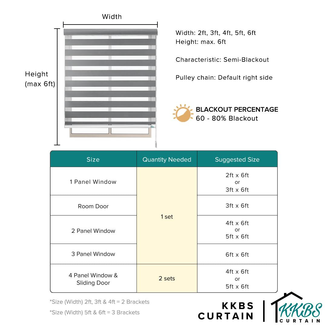 Morezzo Zebra Blinds Ready Made