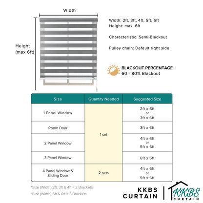 Morezzo Zebra Blinds Ready Made