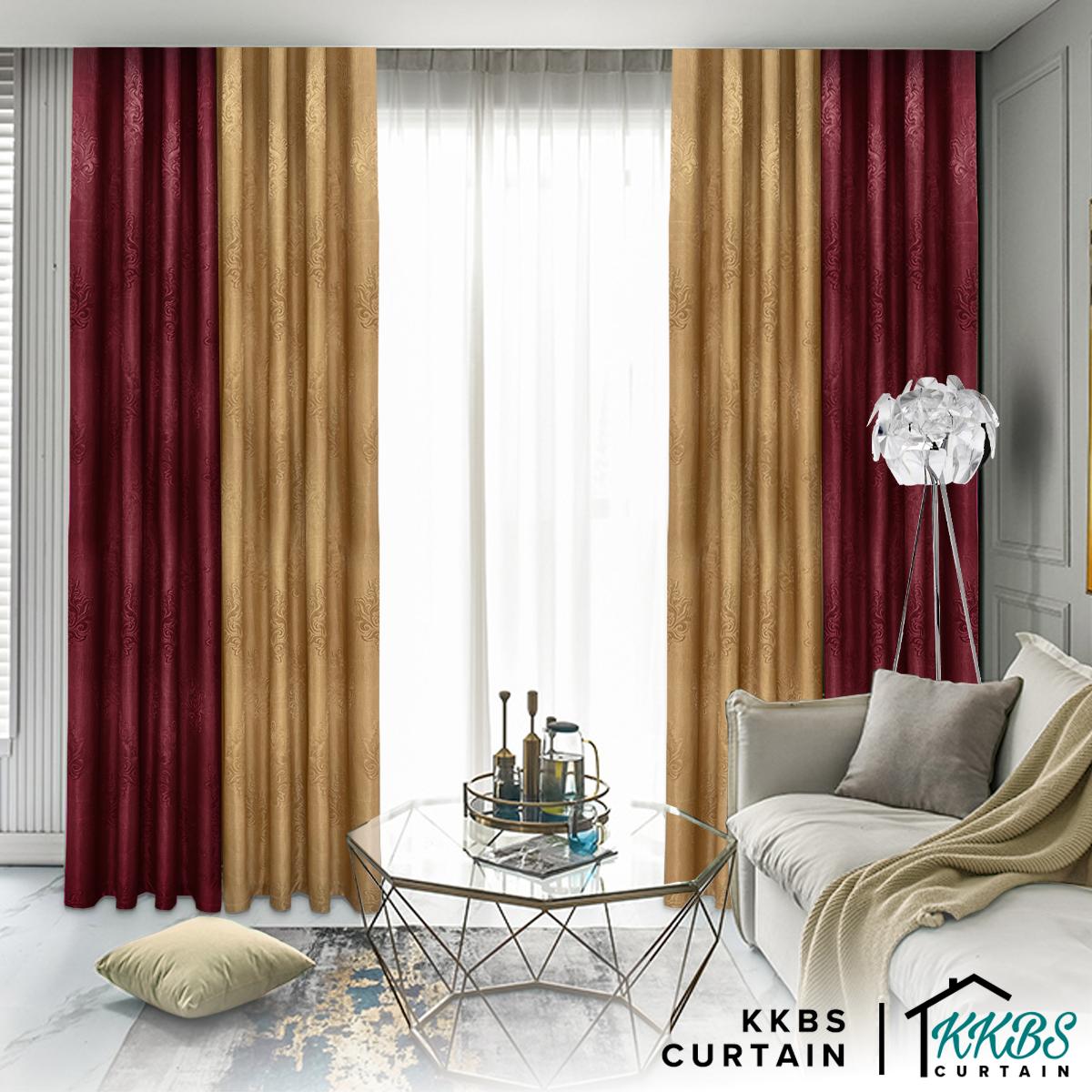 Veroca Semi Blackout Curtain Ready Made