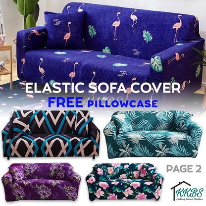 Anti Skid Scratch Protector Milk Fiber Elastic Sofa Cover Page 2