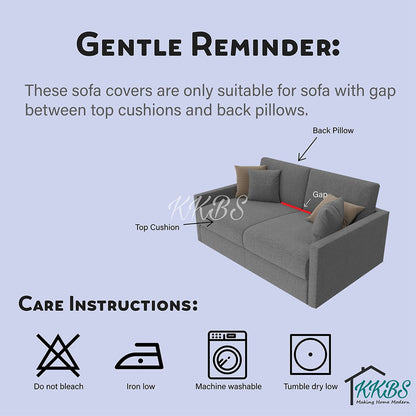 Anti Skid Scratch Protector Milk Fiber Elastic Sofa Cover Page 2