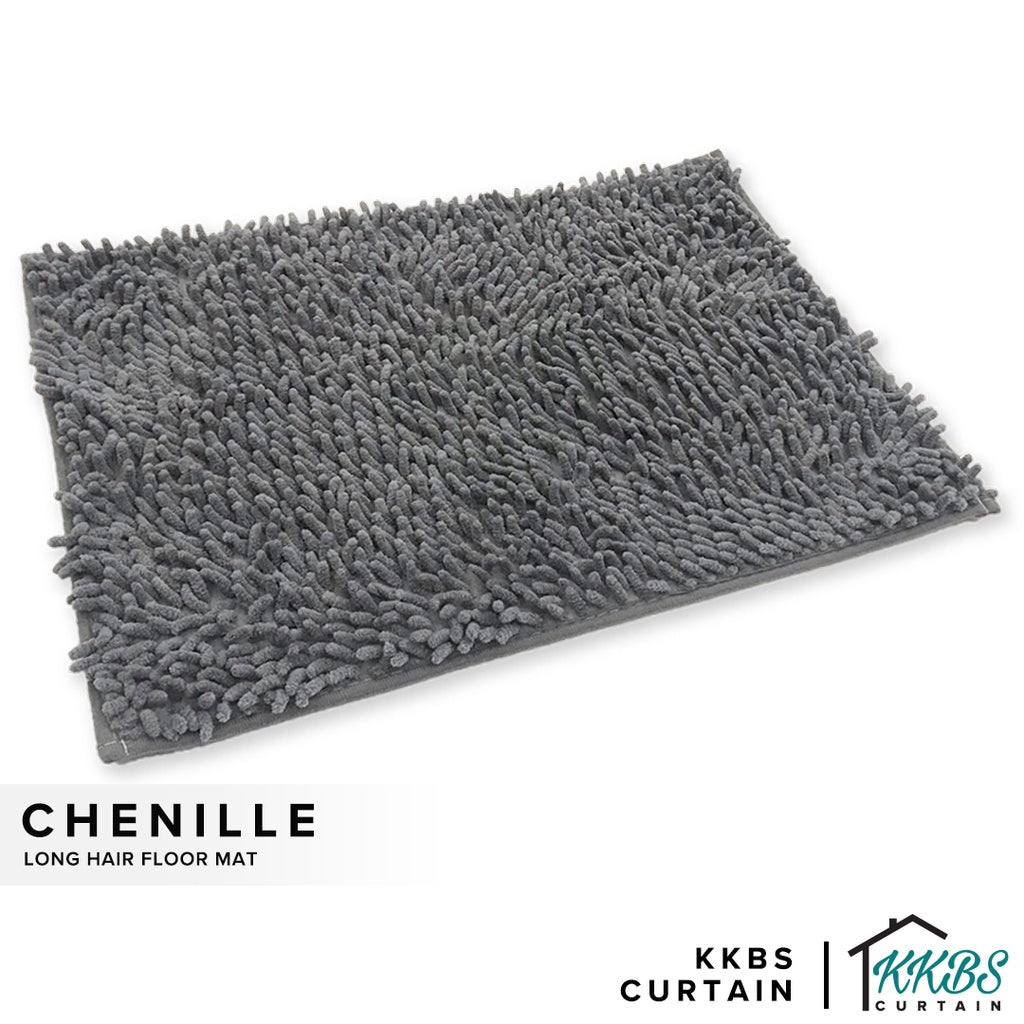 Chenille Microfiber Floor Mat Door Mat Long Hair