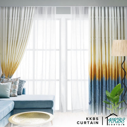 Derica Semi Blackout Curtain Ready Made