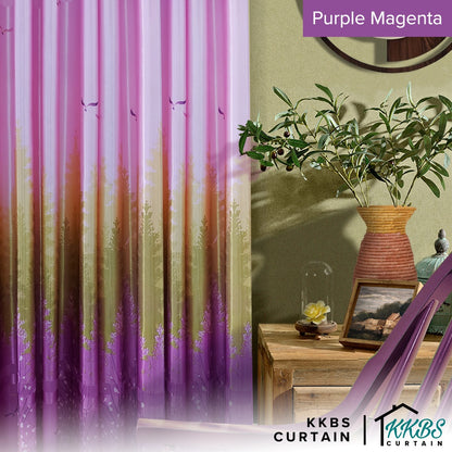 Derica Semi Blackout Curtain Ready Made