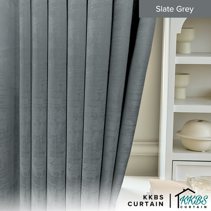 Jorica 85-95% Blackout Curtain Ready Made Extra Width