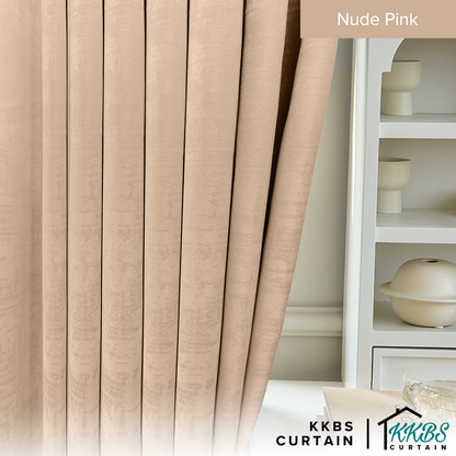 Jorica 85-95% Blackout Curtain Ready Made Extra Width