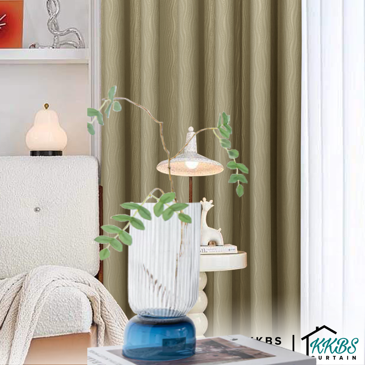 Diana Blackout Curtain Custom Made