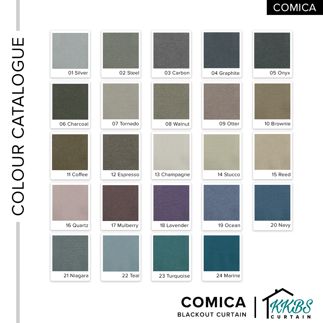 Comica Blackout Curtain Custom Made