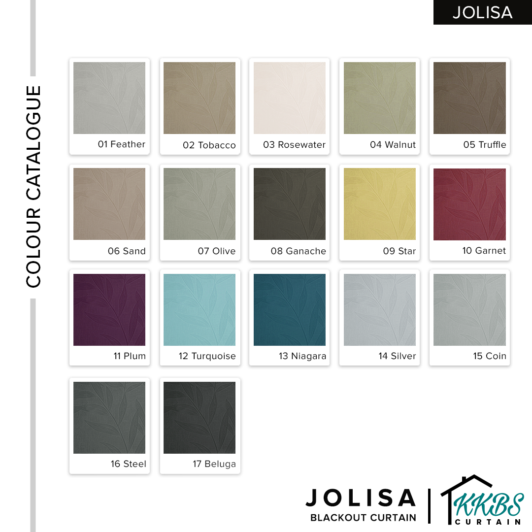 Jolisa Blackout Curtain Custom Made