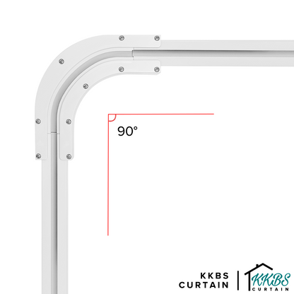 Smartony Motorised Curtain Track 90° L Shape Connector