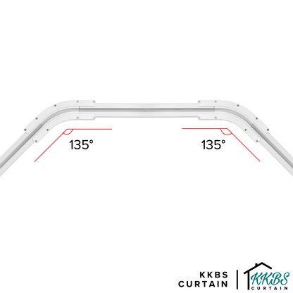 Smartony Motorised Curtain Track 135° Connector