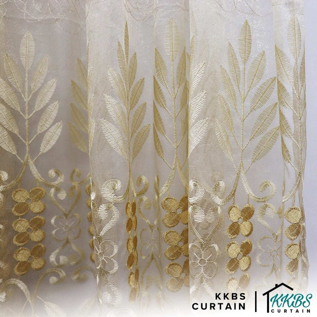 Begonia Sheer Curtain Custom Made