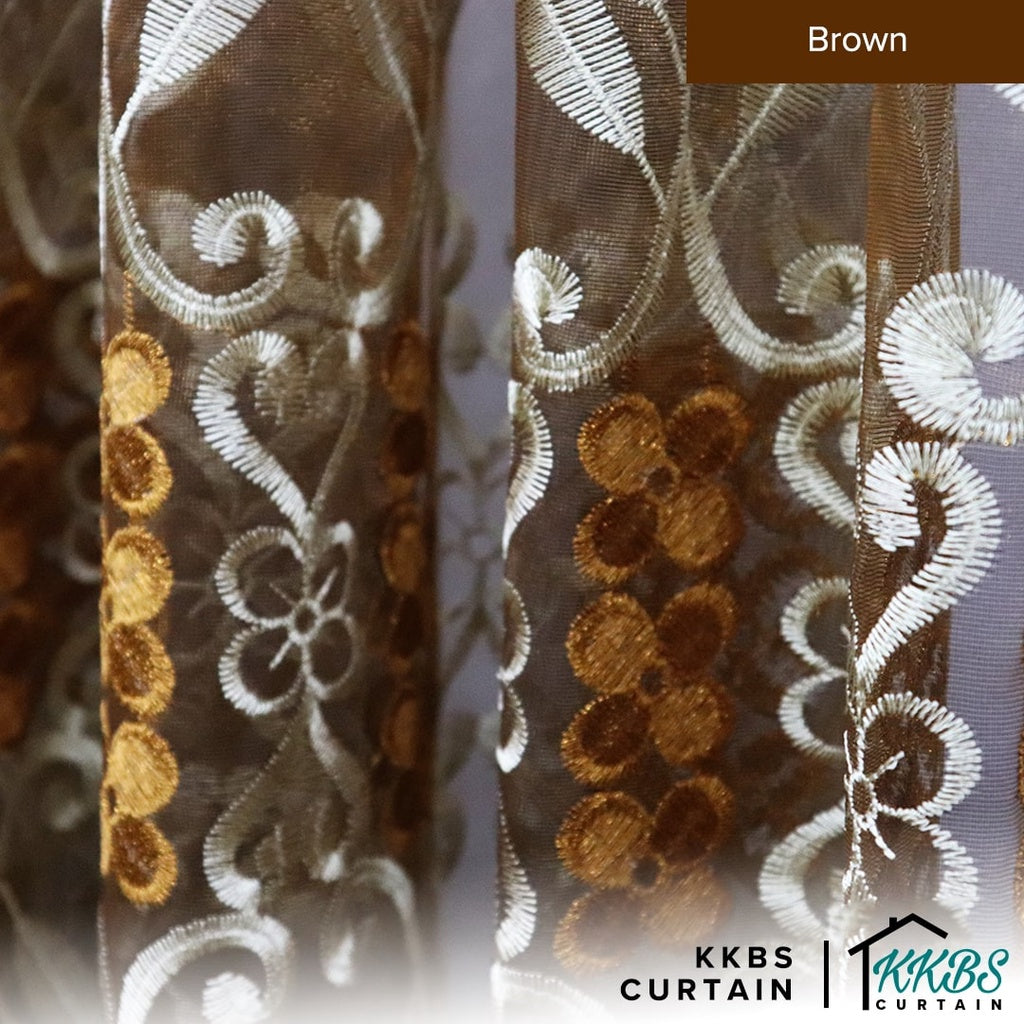 Begonia Sheer Curtain Custom Made