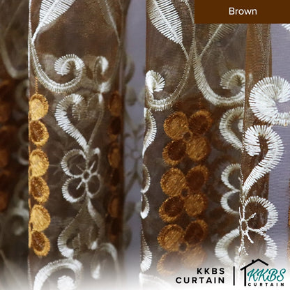 Begonia Sheer Curtain Custom Made