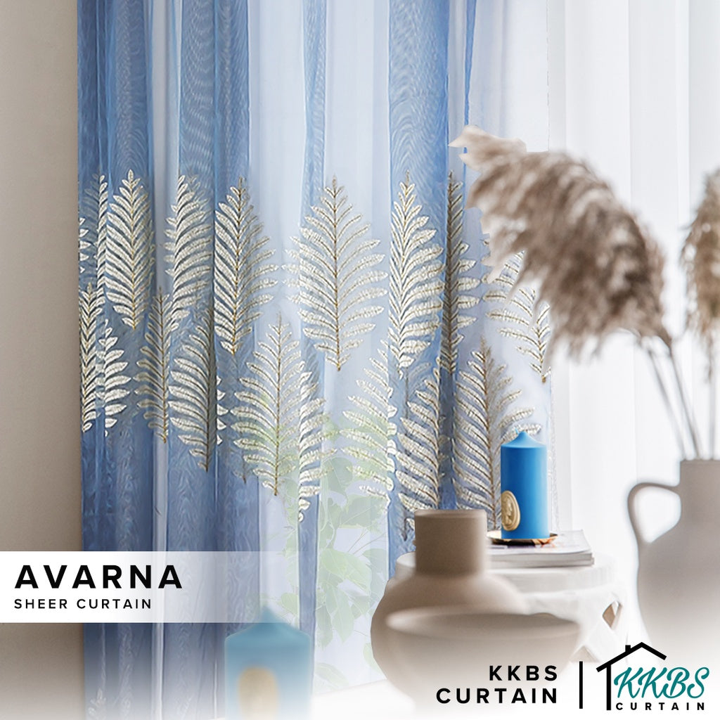 Avarna Sheer Curtain Custom Made
