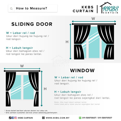 Avarna Sheer Curtain Custom Made