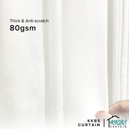[RM88 HUAT HUAT DEALS] Graciela Privacy Sheer Curtain Ready Made