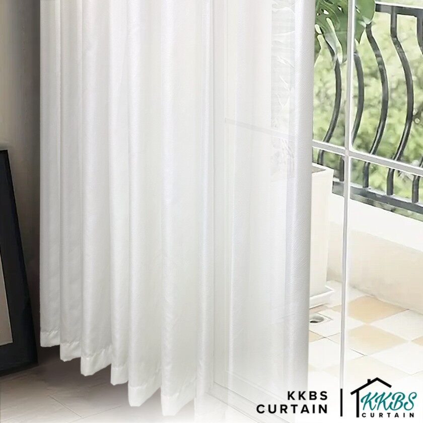 [RM88 HUAT HUAT DEALS] Graciela Privacy Sheer Curtain Ready Made