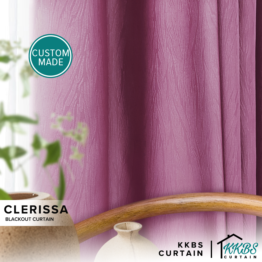 Clerissa Blackout Curtain Custom Made