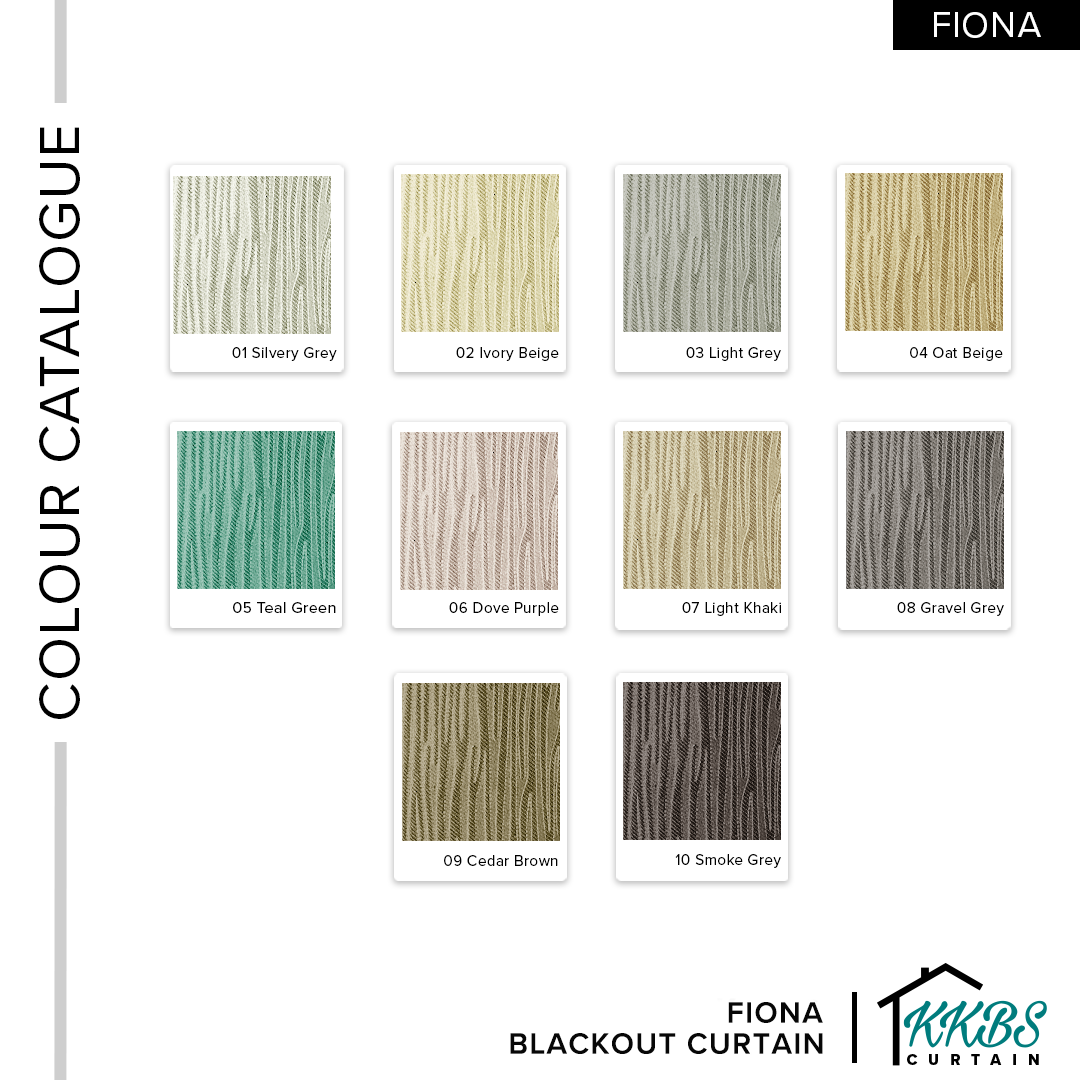Fiona Blackout Curtain Custom Made