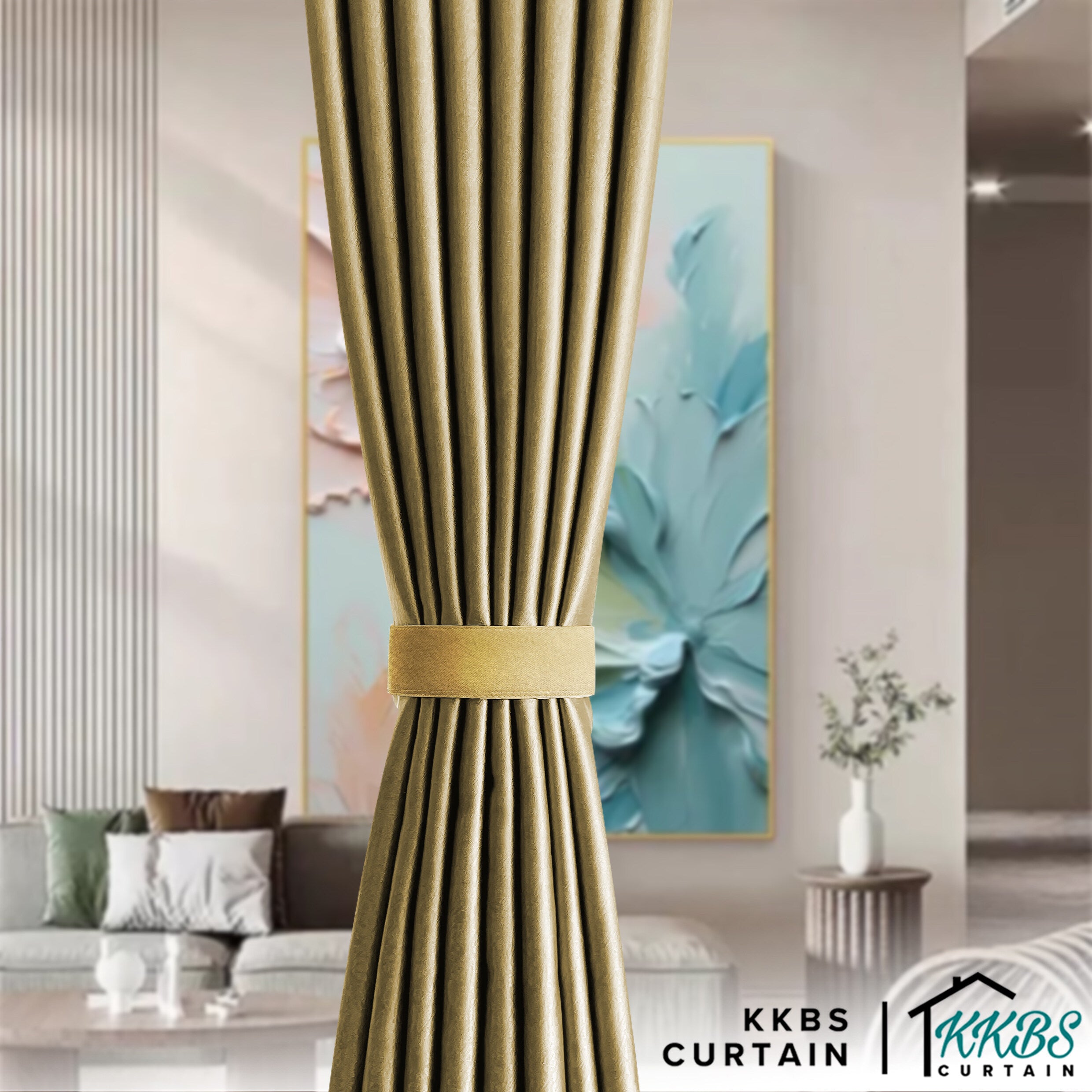 Raven Blackout Curtain Custom Made