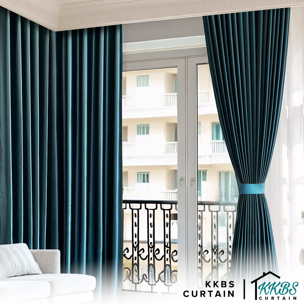 Rehana Blackout Curtain Custom Made
