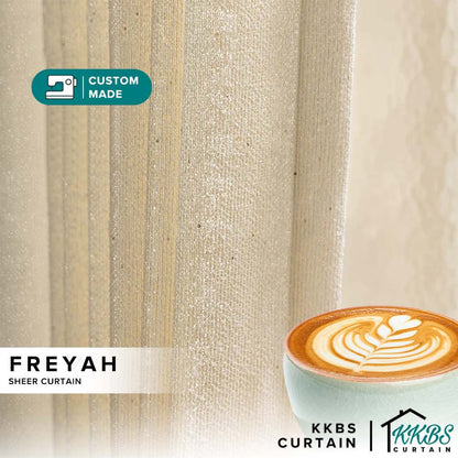 Freyah Sheer Curtain Custom Made