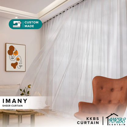 Imany Sheer Curtain Custom Made