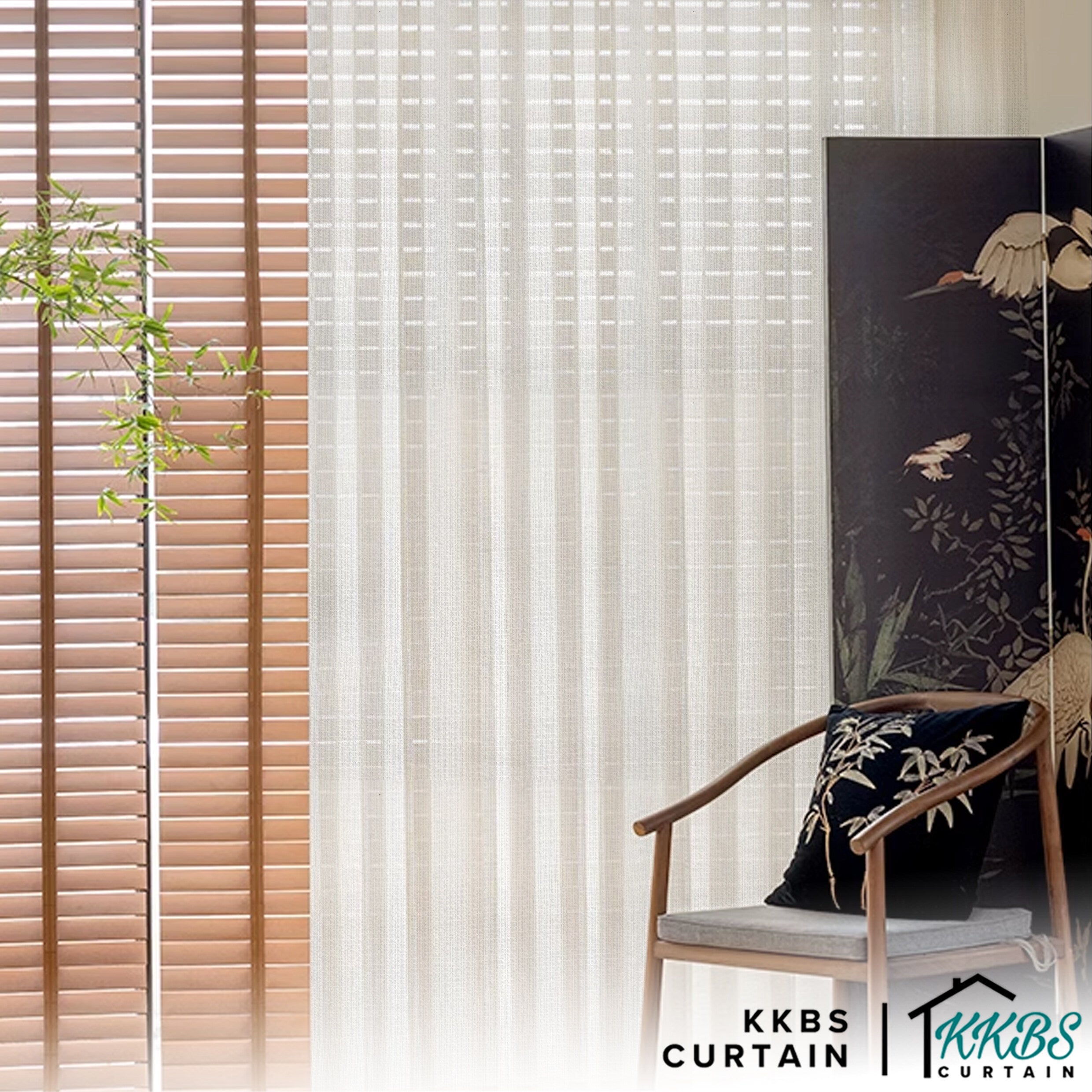 Imany Sheer Curtain Custom Made