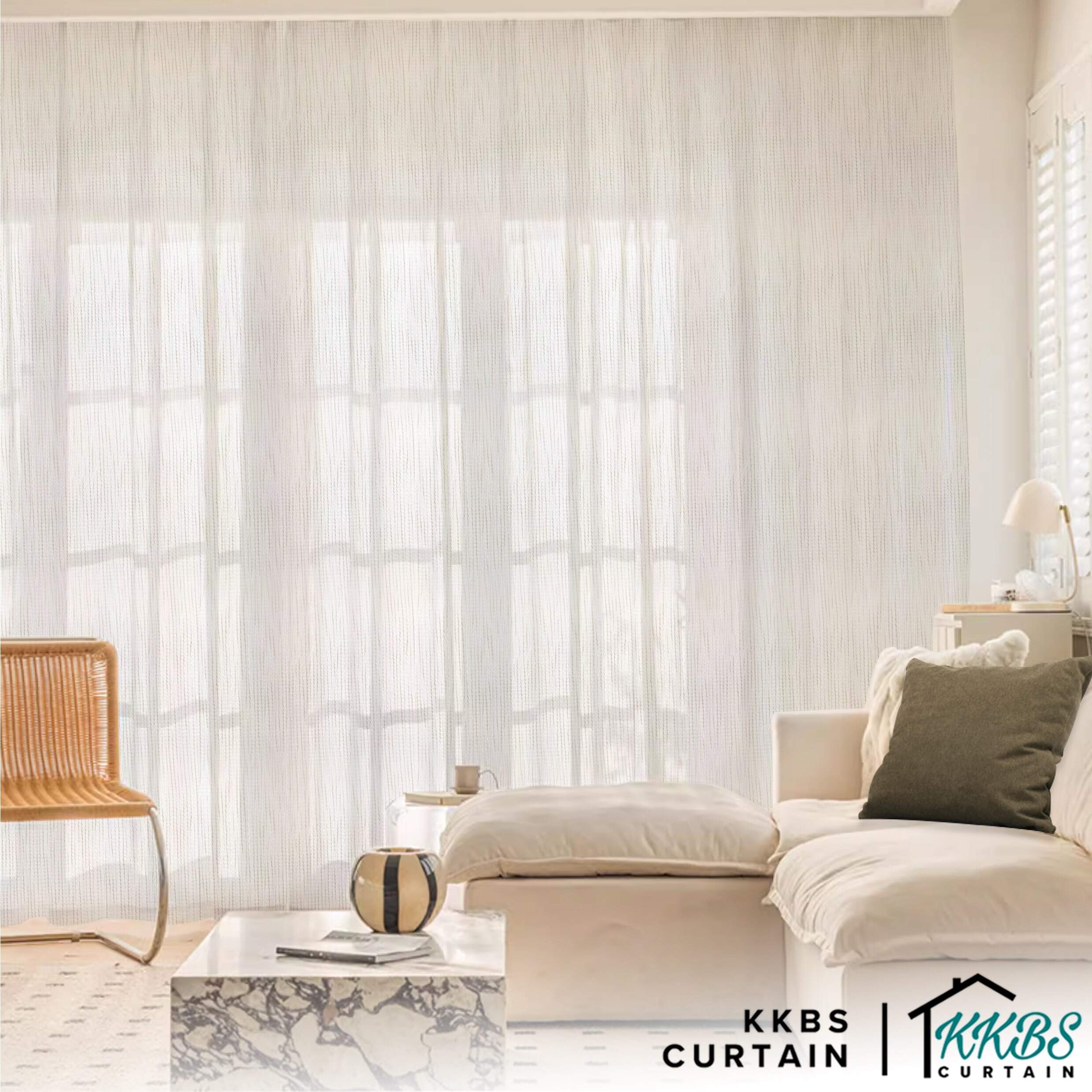 Isabell Sheer Curtain Custom Made