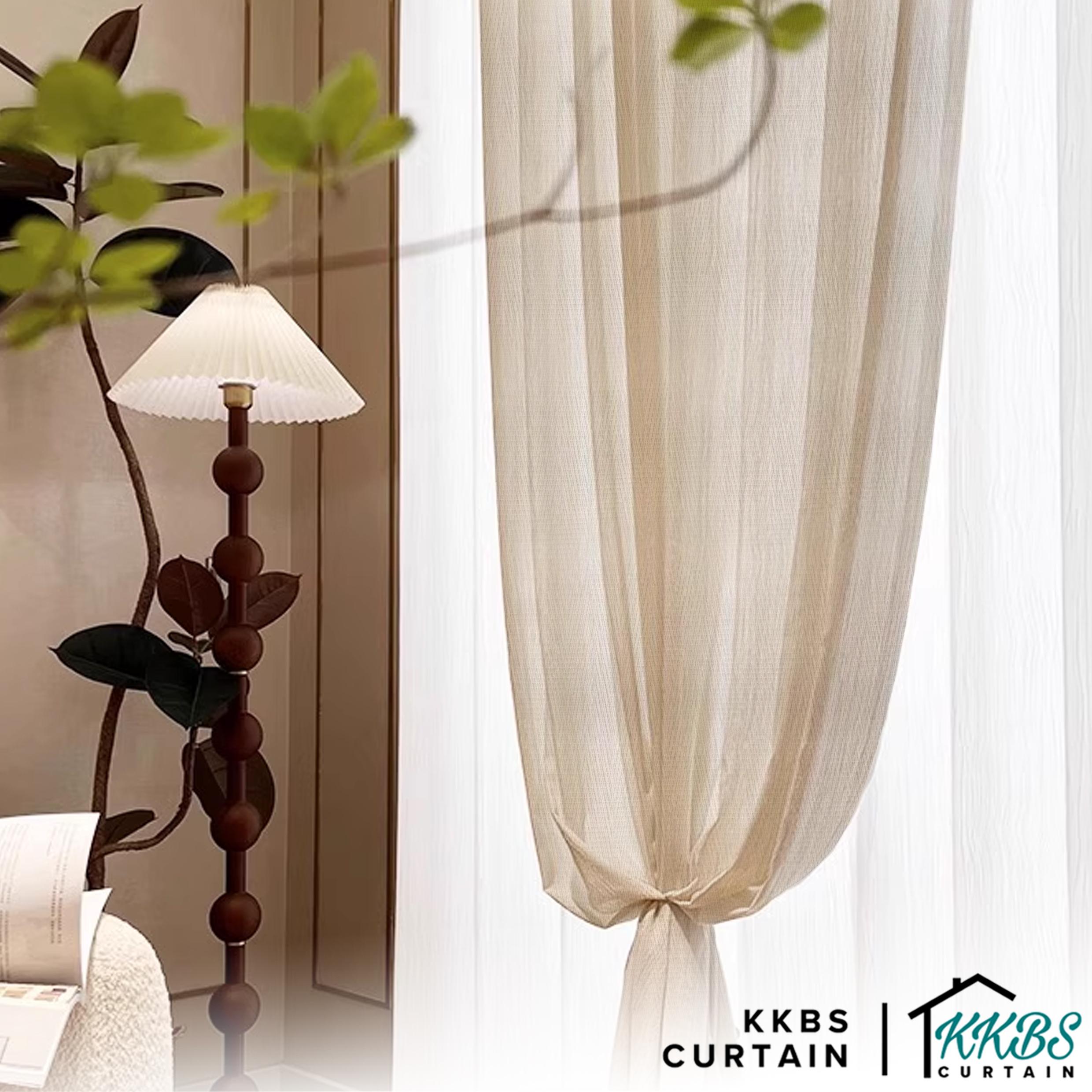 Laiha Sheer Curtain Custom Made