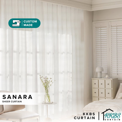 Sanara Sheer Curtain Custom Made