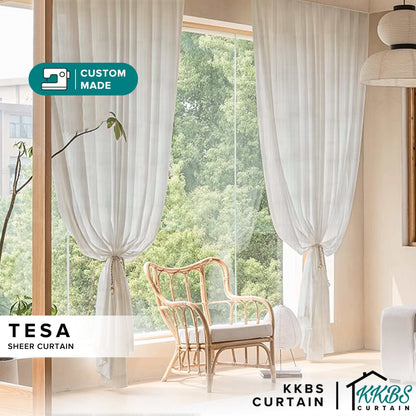 Tesa Sheer Curtain Custom Made