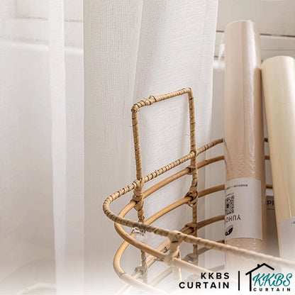 Delimy Sheer Curtain Custom Made