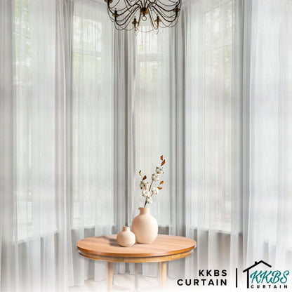 Delimy Sheer Curtain Custom Made
