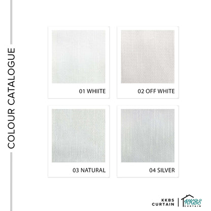 Delimy Sheer Curtain Custom Made