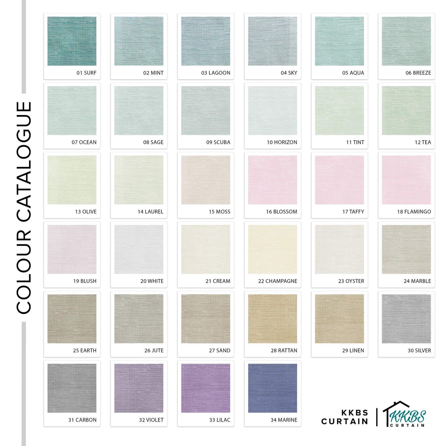 Miah Sheer Curtain Custom Made