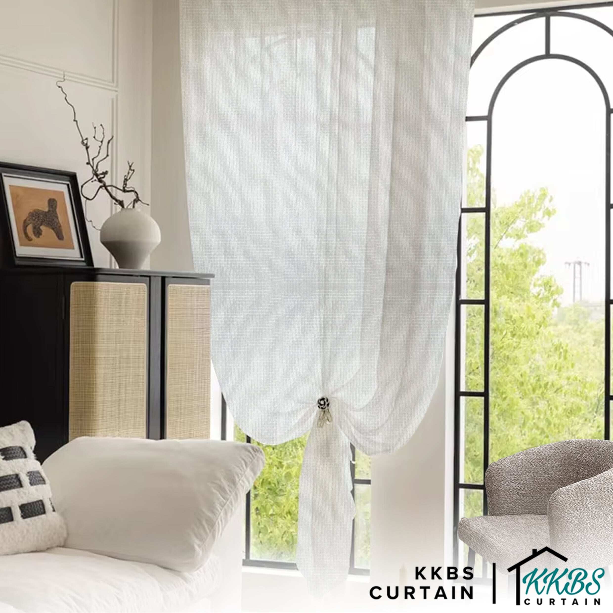 Doina Sheer Curtain Custom Made