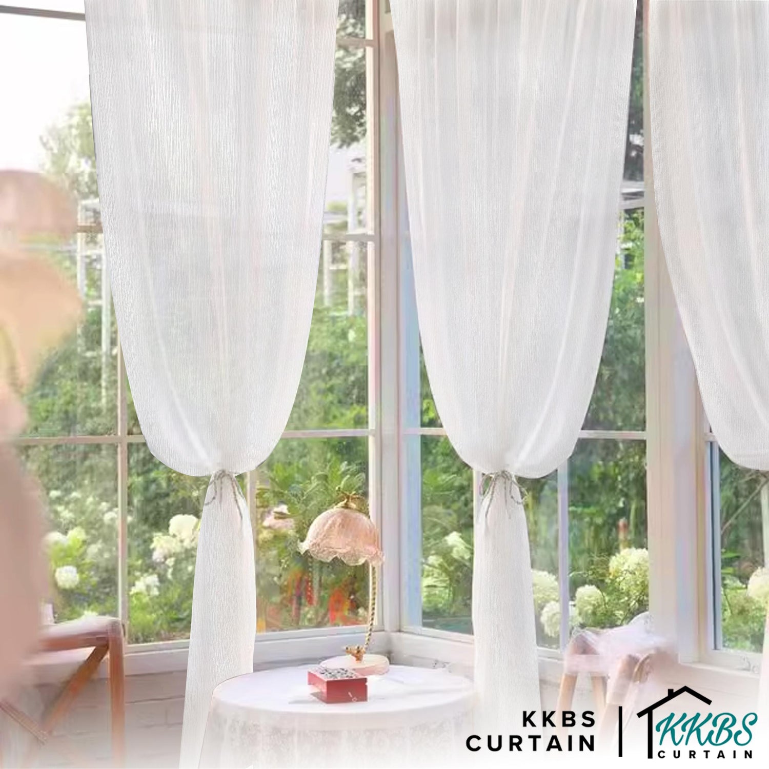 Cleore Sheer Curtain Custom Made
