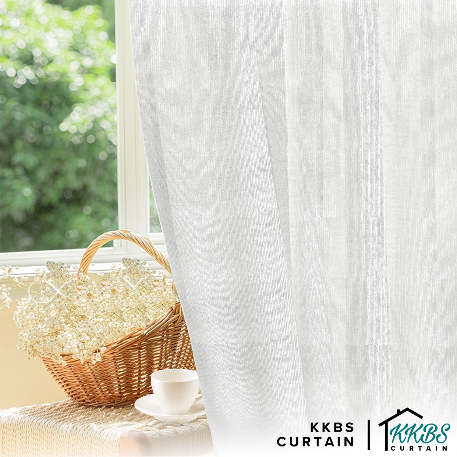 Cleore Sheer Curtain Custom Made