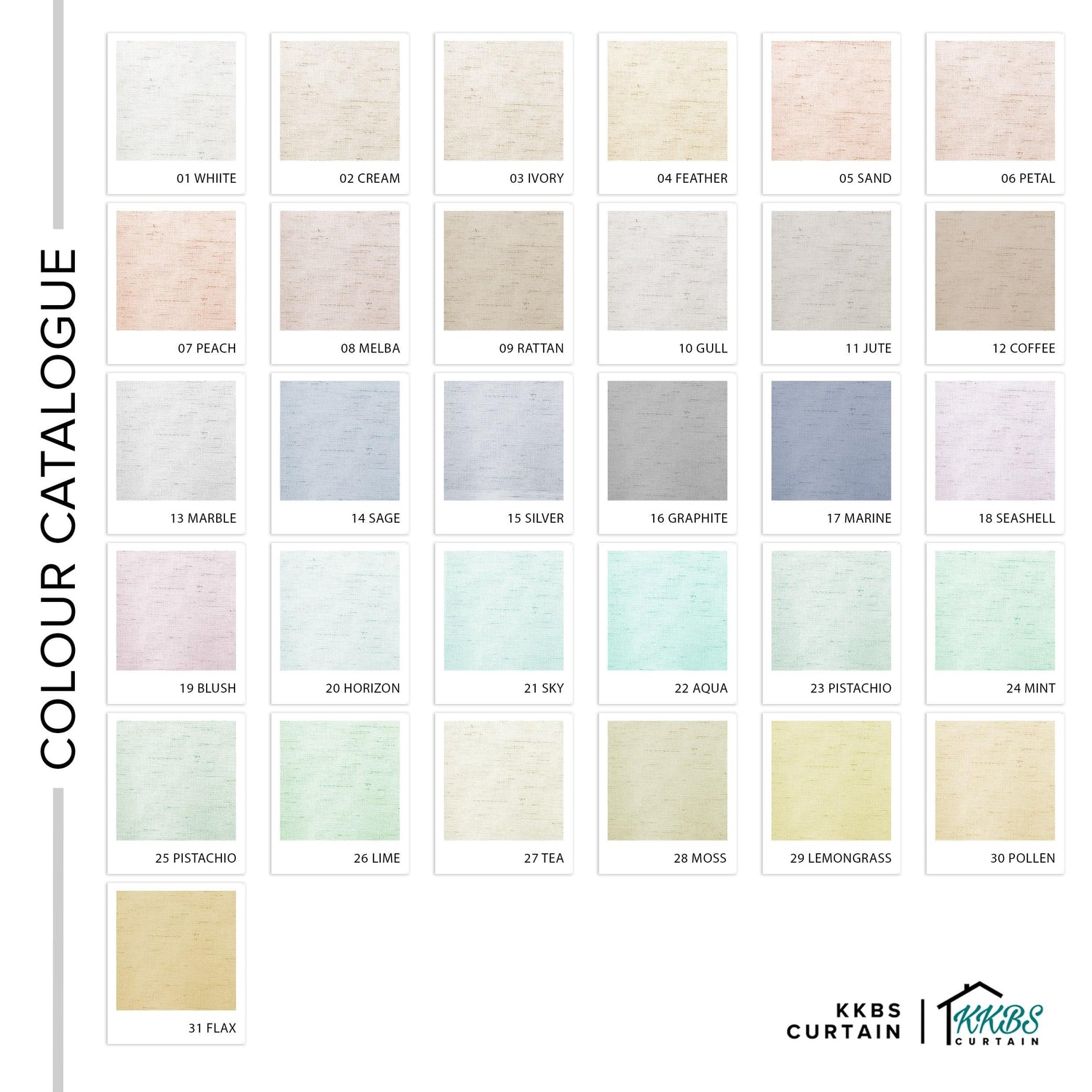 Alery Sheer Curtain Custom Made